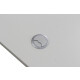 Steh-Sitz Schreibtisch / ergotopia "Desktopia Pro" / Memory Display / weiß / 160 x 80 cm / 3 Kabeldurchlässe