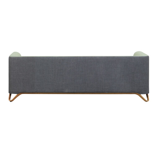 Sofa / Profim "SoftBox" / 3-Sitzer / grün/grau