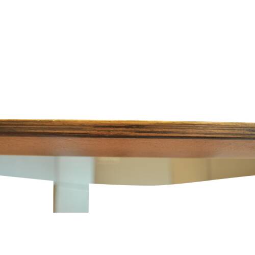 Konferenztisch / Steelcase "4.8 four point eight" / Amerikanisch Nussbaum / 120 cm Durchmesser