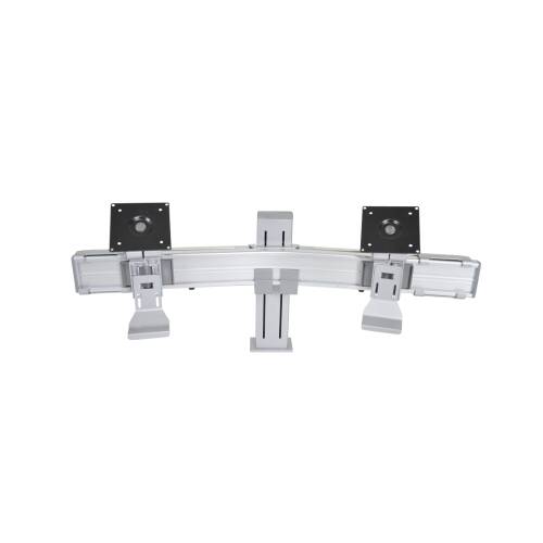 Universal Doppel-Monitorhalter / Bildschirmhalter 2-Fach / Steelcase "Plurio"