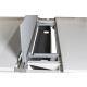 Bench / Doppel-Arbeitsplatz / Steelcase / 220 x 200 cm / weiß / inkl. Trennwand grau