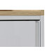 Sideboard / Steelcase "Share It" / weiß / Aufsatz eiche natur / 160 cm / 3 Ordnerhöhen