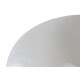 Besprechungstisch / weiß / 80 cm Durchmesser / Tellerfuß weiß
