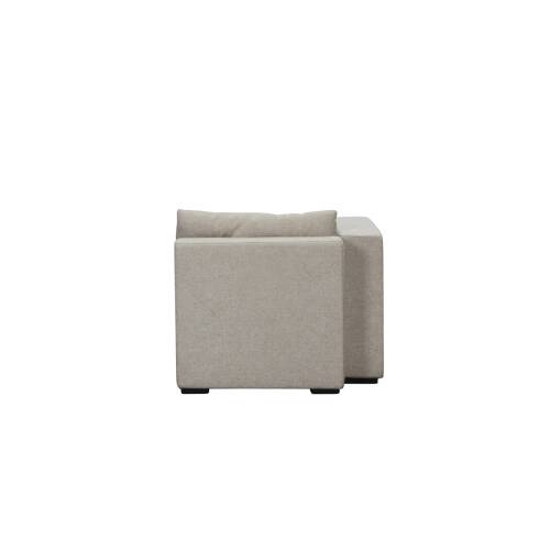 Modulsofa / 2-Sitzer / Materia "MONOLOG" / braun/beige
