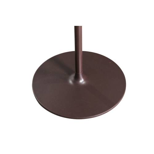 Beistelltisch / vitra "Occasional Low Table" / nussbaum / Durchmesser 50 cm