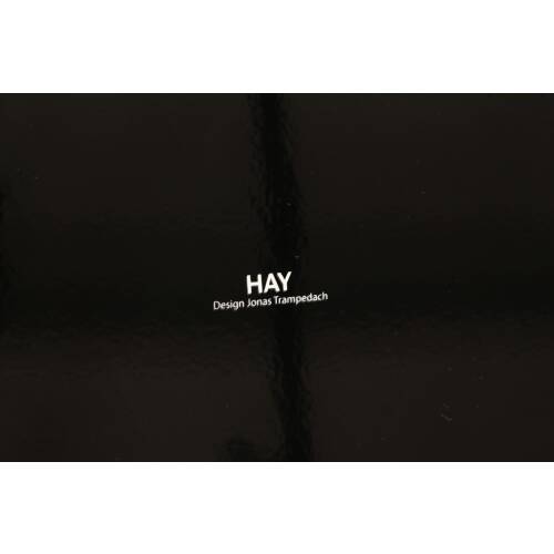 Barhocker / HAY "CORNET" / eiche / Stahl schwarz