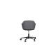 Bürodrehstuhl / Konferenzstuhl / vitra "Softshell Chair" / dunkelgrau / auf Rollen