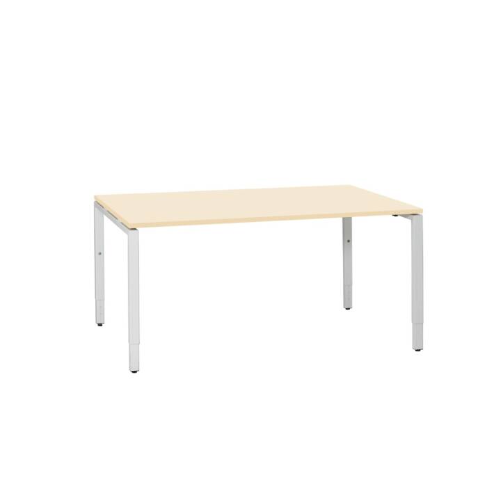 Schreibtisch / Haworth Tibas / 160 x 80 cm / ahorn