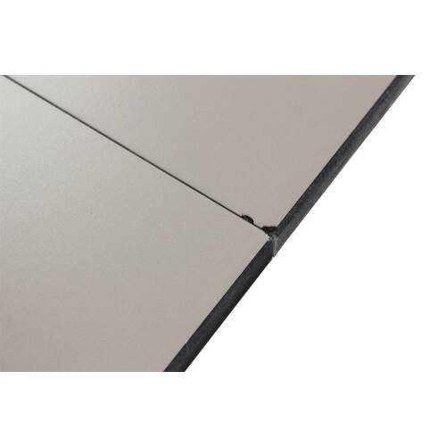 Konferenztisch / System 180 "K-Serie" / sandgrau, Umleimer schwarz / 360 x 126 cm