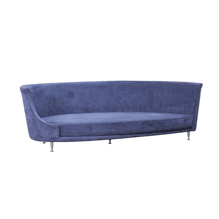Sofa / MOROSO "NewTone" / Alcantara Velour blau