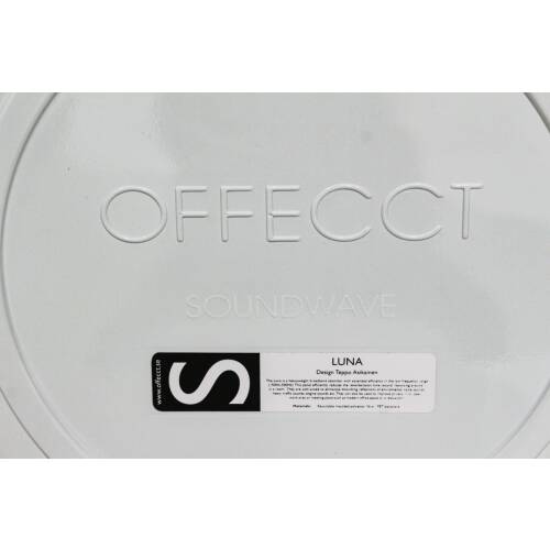 Akustikpaneel / OFFECCT "Soundwave Luna" / grau / 58,5 x 58,5 cm