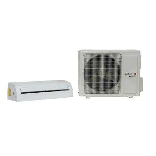 Split-Klimaanlage / YAMATO Modell "YW12IG3" / Außeneinheit, Wandgerät, Fernbedienung