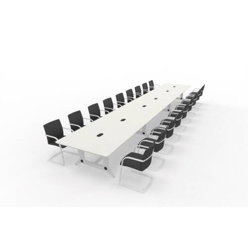 Konferenztisch / Bench / Planmöbel "unit bench" / 720 x 120 cm - verschiedene Ausführungen