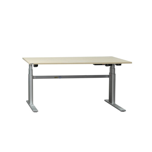 Steh-Sitz-Schreibtisch / Actiforce / ahorn / 160 x 80 cm
