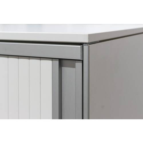 Aufsatz-Sideboard / Wini / weiß / 120 cm / 4 Ordnerhöhen