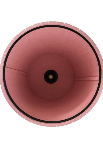 Akustische LED-Hängeleuchte / PROLICHT/Molto Luce / pink / 80 cm Durchmesser