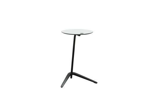 Loungetisch / Beistelltisch / Sedus "SWEETSPOT SIDE TABLE" / weiß / 40 cm Durchmesser