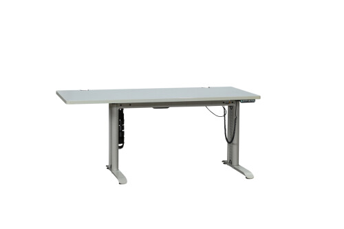 2-tlg. Arbeitsplatz / Steh-/Sitz-Schreibtisch mit Rollcontainer - verschiedene Ausführungen