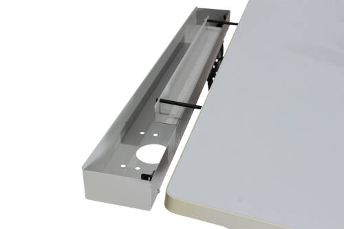 Steh-/Sitz-Schreibtisch / Memory Display / Schiebeplatte / 160 x 80 cm - verschiedene Ausführungen