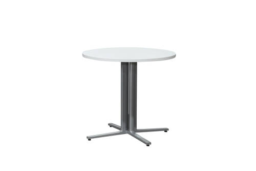 Besprechungstisch / Herman Miller "Everywhere Table" / 80 cm Durchmesser / weiß