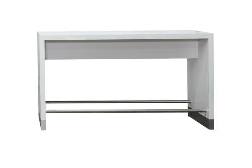 Hochtisch / Bench / VS Büromöbel "Touch Down" / weiß / 200 x 80 cm